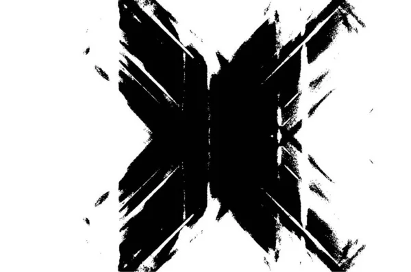Grunge Siyah Beyaz Dokusu Koyu Renk Arkaplan — Stok Vektör