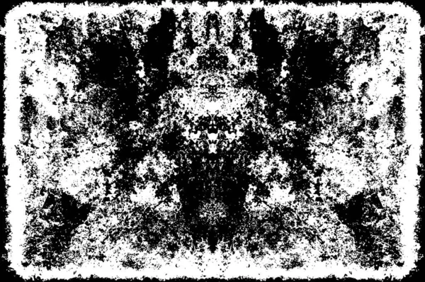 Grunge Fekete Fehér Textúra Sötét Rendetlen Háttér — Stock Vector