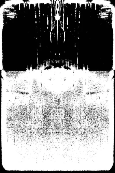 Grunge Černé Bílé Textury Tmavé Chaotické Pozadí — Stockový vektor