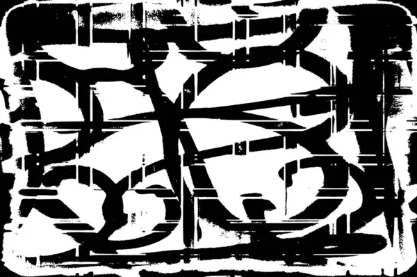 Soyut Grunge Desen Tasarımı Vektör Illüstrasyonu — Stok Vektör