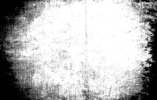 Μαύρο Και Άσπρο Στενοχωρημένο Grunge Vector Επικάλυψη Πρότυπο Σκούρο Χρώμα — Διανυσματικό Αρχείο