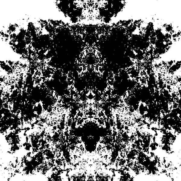 Siyah ve Beyaz Sorunlu Grunge Vektör Kaplama Şablonu. Koyu renkli eskimiş doku. Kirli Yaratıcı Tasarım Arkaplan Elementi