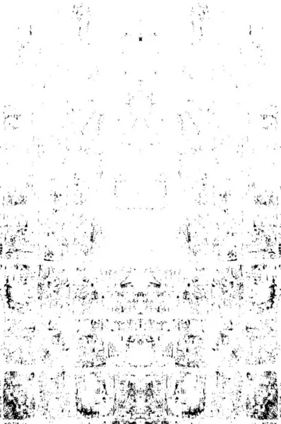 ラフな黒と白のテクスチャー グラウンジの背景 抽象的なテクスチャー効果 ベクターイラスト — ストックベクタ