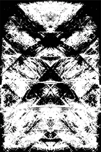 Taches Salissantes Noires Blanches Fond Abstrait — Image vectorielle