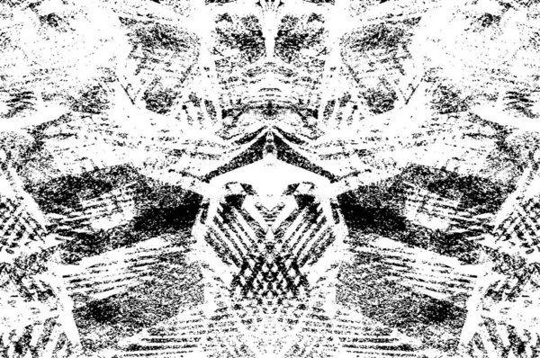 Черно Белые Грязные Пятна Абстрактный Фон — стоковый вектор