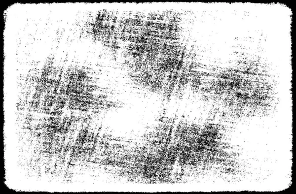 Motif Noir Blanc Vieux Fond Grunge Altéré — Image vectorielle