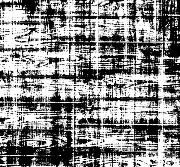 Motif Noir Blanc Vieux Fond Grunge Altéré — Image vectorielle