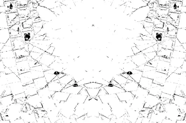 古いグランジヴィンテージの背景 レトロなパターンを持つ抽象的なアンティークテクスチャ — ストックベクタ