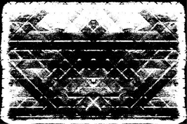 soyut siyah ve beyaz grunge şablonu, vektör illüstrasyonu