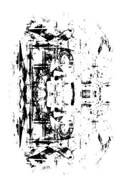 soyut siyah ve beyaz grunge şablonu, vektör illüstrasyonu