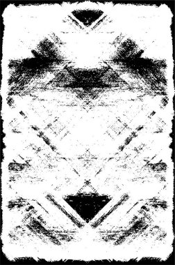 soyut siyah ve beyaz grunge şablonu, vektör illüstrasyonu