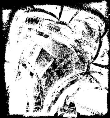 soyut siyah ve beyaz grunge şablonu, vektör illüstrasyonu