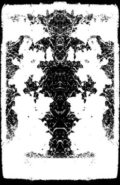 soyut siyah ve beyaz grunge şablonu, vektör illüstrasyonu