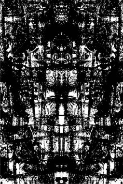 soyut siyah ve beyaz grunge şablonu, vektör illüstrasyonu