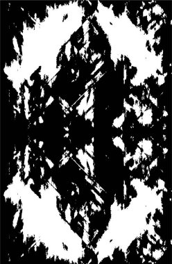 soyut siyah ve beyaz grunge şablonu, vektör illüstrasyonu