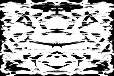 soyut siyah ve beyaz grunge şablonu, vektör illüstrasyonu