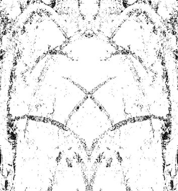 soyut siyah ve beyaz grunge şablonu, vektör illüstrasyonu