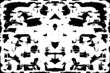 soyut siyah ve beyaz grunge şablonu, vektör illüstrasyonu