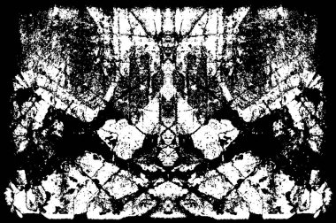 soyut siyah ve beyaz grunge şablonu, vektör illüstrasyonu