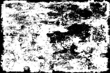 soyut siyah ve beyaz grunge şablonu, vektör illüstrasyonu