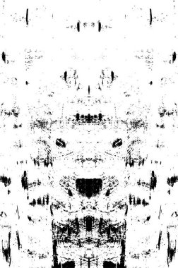 soyut siyah ve beyaz grunge şablonu, vektör illüstrasyonu