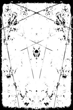 soyut siyah ve beyaz grunge şablonu, vektör illüstrasyonu