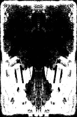 soyut siyah ve beyaz grunge şablonu, vektör illüstrasyonu