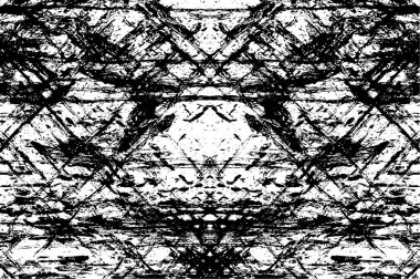 soyut siyah ve beyaz grunge şablonu, vektör illüstrasyonu