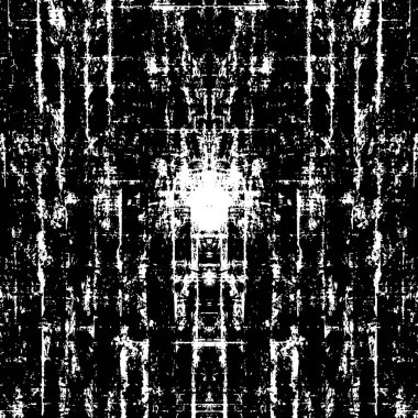 soyut siyah ve beyaz grunge şablonu, vektör illüstrasyonu