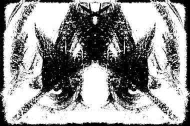 soyut siyah ve beyaz grunge şablonu, vektör illüstrasyonu