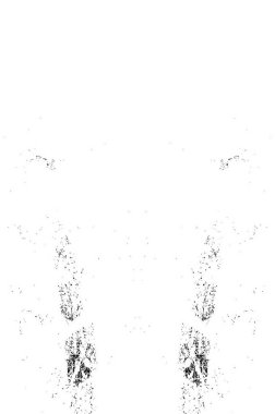 Yaratıcı soyut siyah beyaz desen. Simetrik monokrom poster tasarımı.