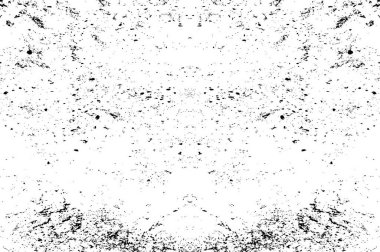 Yaratıcı soyut siyah beyaz desen. Simetrik monokrom poster tasarımı.