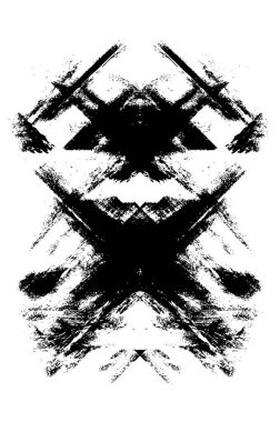 siyah ve beyaz renkli sıkıntılar. Grunge dokusu. soyut arkaplan. 