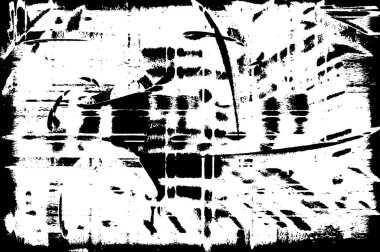 siyah ve beyaz renkli sıkıntılar. Grunge dokusu. soyut arkaplan. 