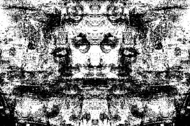 siyah ve beyaz renkli sıkıntılar. Grunge dokusu. soyut arkaplan. 