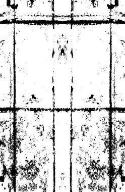 soyut siyah ve beyaz grunge deseni, vektör illüstrasyonu