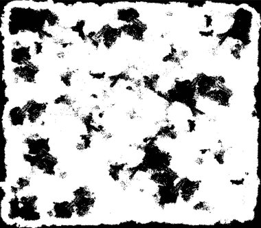 soyut siyah ve beyaz grunge deseni, vektör illüstrasyonu