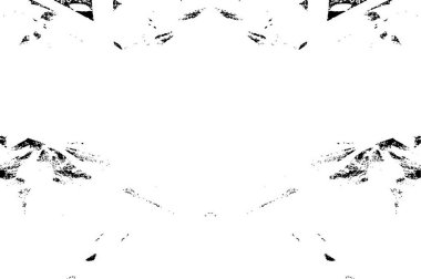 soyut siyah ve beyaz grunge deseni, vektör illüstrasyonu