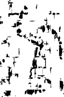 soyut siyah ve beyaz grunge deseni, vektör illüstrasyonu