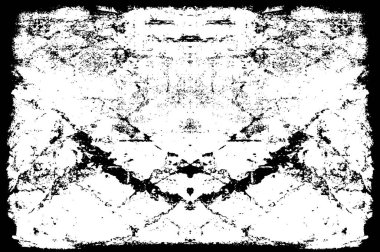 siyah ve beyaz resim, kaba ve grunge soyut desen lekeli