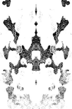 Doku siyah ve beyaz soyut grunge biçimi