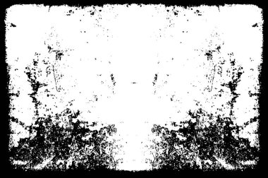 Doku siyah ve beyaz soyut grunge biçimi