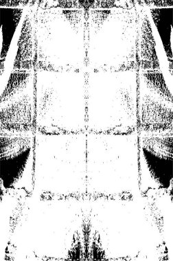 Doku siyah ve beyaz soyut grunge biçimi