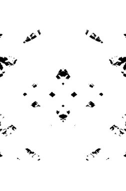 Doku siyah ve beyaz soyut grunge biçimi