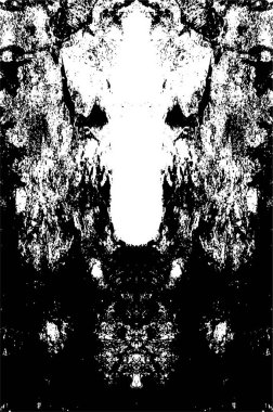 Doku siyah ve beyaz soyut grunge biçimi