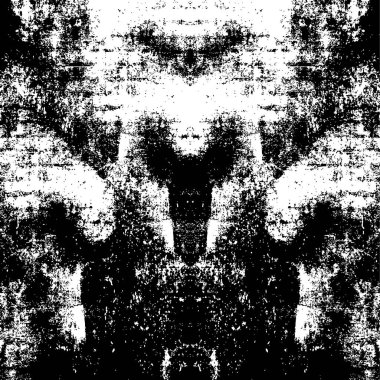 Doku siyah ve beyaz soyut grunge biçimi