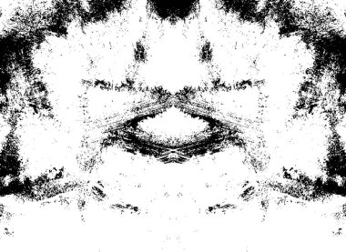 Doku siyah ve beyaz soyut grunge biçimi