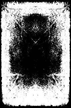 Mürekkep lekeli kusursuz desen. grunge dokusu