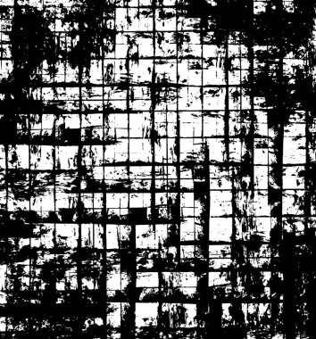 Grunge black and white pattern. Monochrome particles abstract texture. Background of cracks, scuffs, chips, stains, ink spots, lines. Dark design background surface. Gray printing element