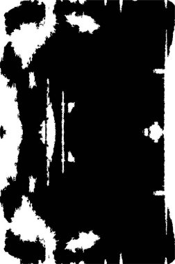 Grunge black and white pattern. Monochrome particles abstract texture. Background of cracks, scuffs, chips, stains, ink spots, lines. Dark design background surface. Gray printing element